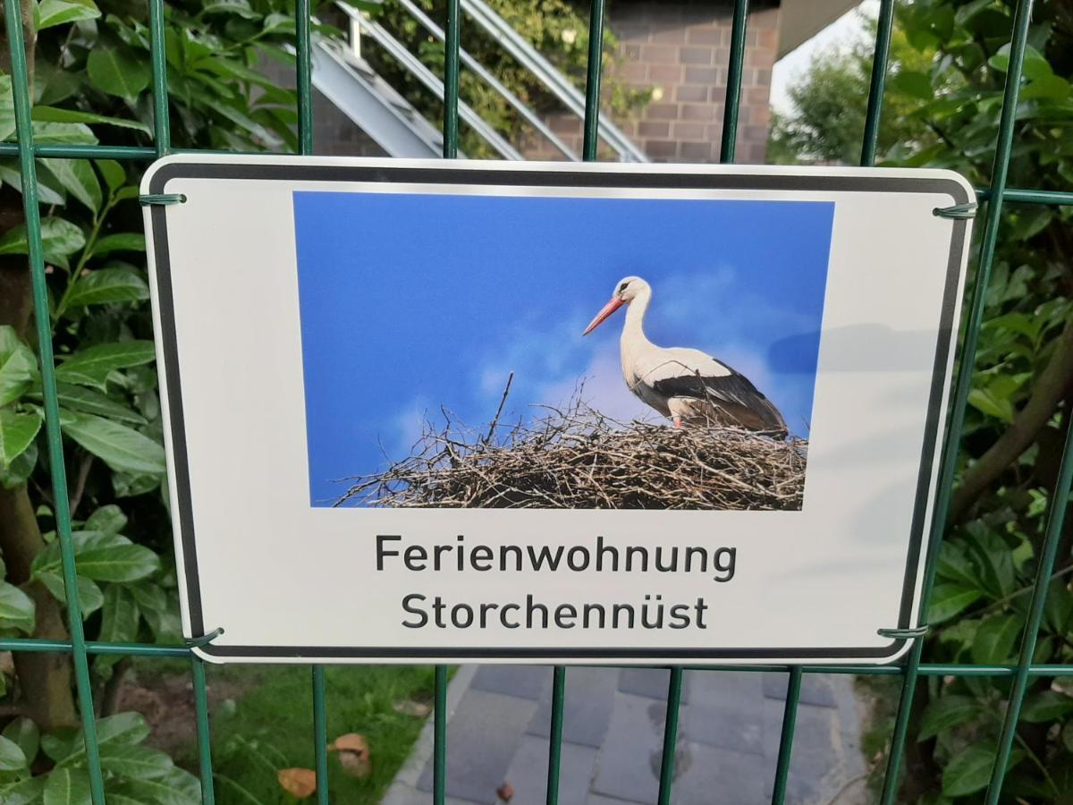 Ferienwohnung Storchennüst Aurich Exterior foto